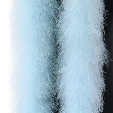Fluffy Marabou Turkey Feather Boa (2 Meters)