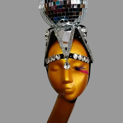 Exaggerated Mirror Lens Globe Headwear & Cosplay Headdress