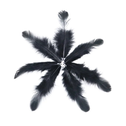 Natural Rooster Craft Feathers Bulk Lot