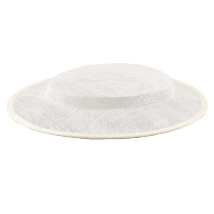 31cm Round Sinamay Fascinator Base DIY Millinery Derby Hat Headpiece Mold