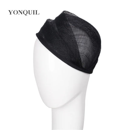 20cm Round Sinamay Fascinator Base 6-Pack DIY Millinery Derby Hat Headpiece Mold