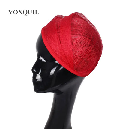 20cm Round Sinamay Fascinator Base DIY Millinery Headpiece Beret Hat Mold