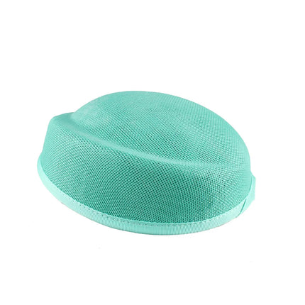 16x19cm Oval Sinamay Button Cap Fascinator Base 5-Pack DIY Millinery Hat Mold