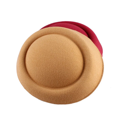 16cm Mini Pillbox Hat Fascinator Base DIY Millinery Stage Headpiece Mold