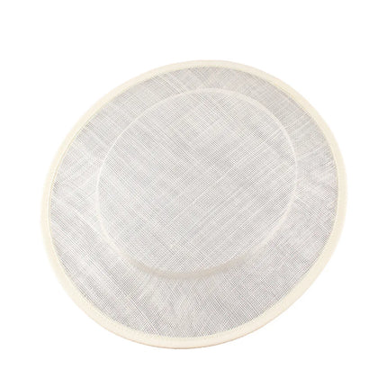 31cm Round Sinamay Fascinator Base DIY Millinery Derby Hat Headpiece Mold