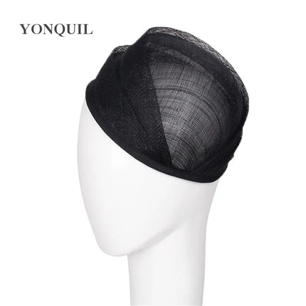 20cm Round Sinamay Fascinator Base 6-Pack DIY Millinery Derby Hat Headpiece Mold