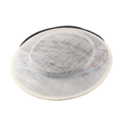31cm Round Sinamay Fascinator Base DIY Millinery Derby Hat Headpiece Mold