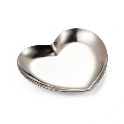 Heart-Shaped Metal Sorting Trays for Rhinestones and Beads