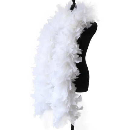 Thick Turkey Feather Performance Boa (2 Yards)
