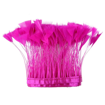 Turkey Feathers Trim Ribbon Fringe