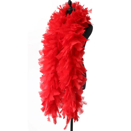 Thick Turkey Feather Performance Boa (2 Yards)