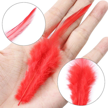 Natural Pheasant & Chicken Craft Feathers Bulk Lot