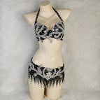 BLACK / Bra38D  Belt90cm