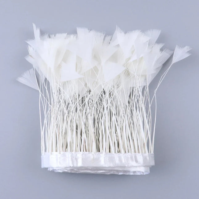 Turkey Feathers Trim Ribbon Fringe