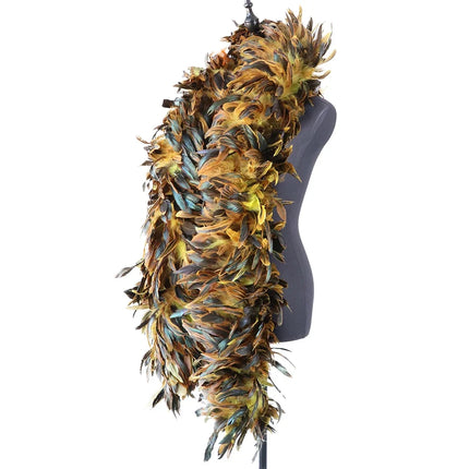 2 Meter Natural Chicken Feathers Boa