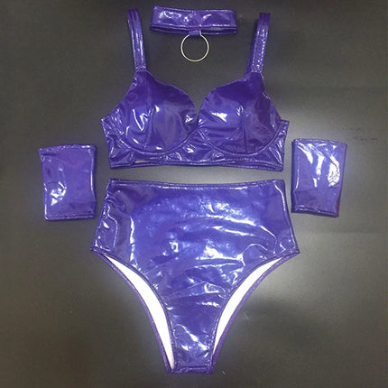 The Stardust Supernova Metallic Set – Pole & Gogo Dance Bikini