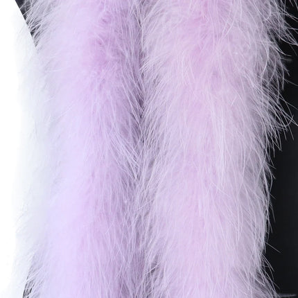 Fluffy Marabou Turkey Feather Boa (2 Meters)