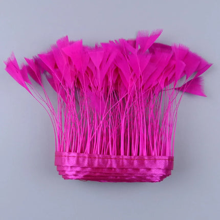 Turkey Feathers Trim Ribbon Fringe
