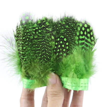 Natural Pearl Feather Fringe Trim 5-8cm