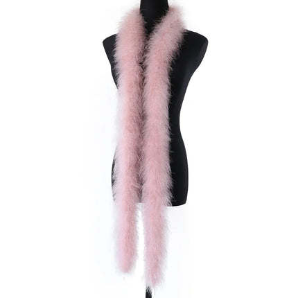 Fluffy Marabou Turkey Feather Boa (2 Meters)