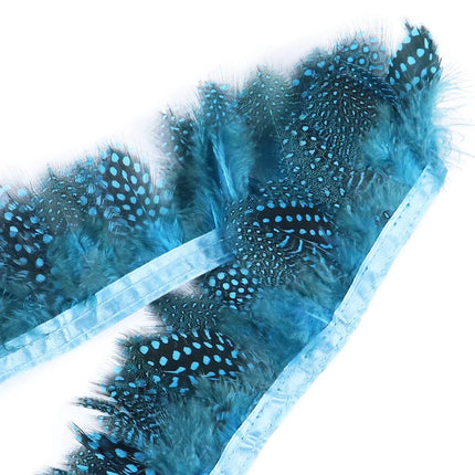 Natural Pearl Feather Fringe Trim 5-8cm