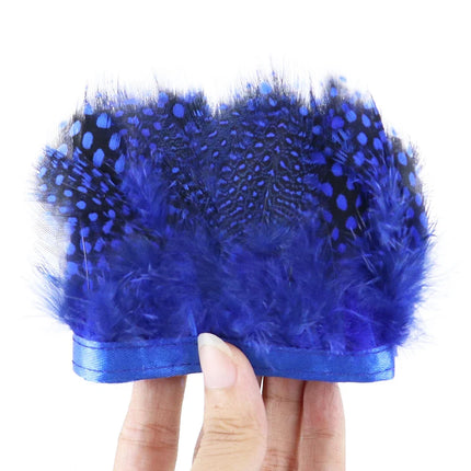 Natural Pearl Feather Fringe Trim 5-8cm