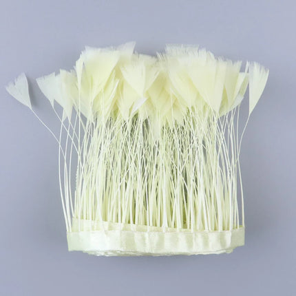 Turkey Feathers Trim Ribbon Fringe