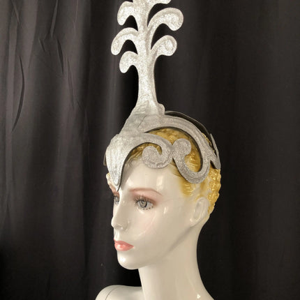 The Stardust Samba Queen – Premium Feathers & Rhinestones Carnival Headdress