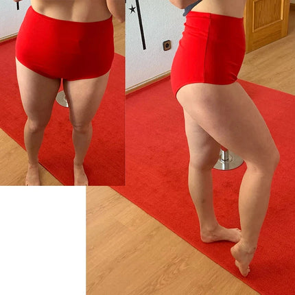 High-Waisted Triangle Performance Pole Dance & Rave Bootie Shorts Costume
