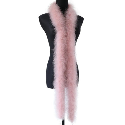 Fluffy Marabou Turkey Feather Boa (2 Meters)