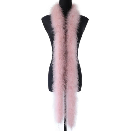 Fluffy Marabou Turkey Feather Boa (2 Meters)