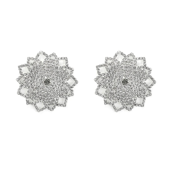 Sparkling Rhinestone Reusable Nipple Pasties Set