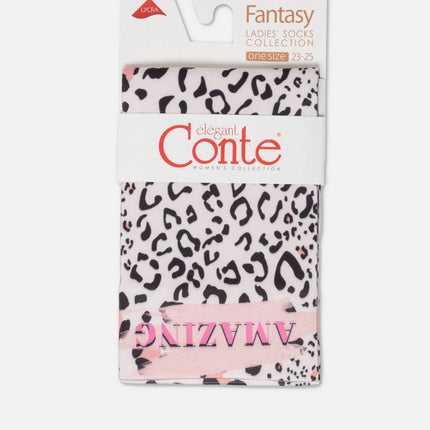 Dense Socks Conte Fantasy 925 - Amazing Pattern