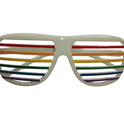 Rainbow Aviator Shutter Glasses