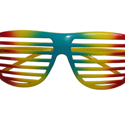 Rainbow Aviator Shutter Glasses