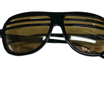 Half Shutter Shades Retro 80s Aviator Style Sunglasses Mirrored Lens