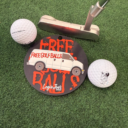 Free Golf Balls Van Golf Putting Disk | Indoor Practice Marker | Portable Golf Training Aid