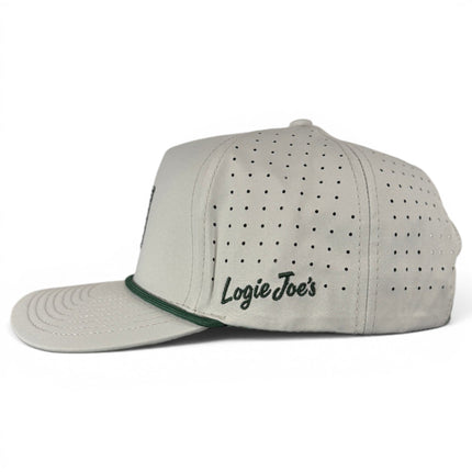 Tactical Golf Hat | Snapback Cap | Built-in Magnetic Ball Marker Holder + Marker Included | Adjustable American Camo