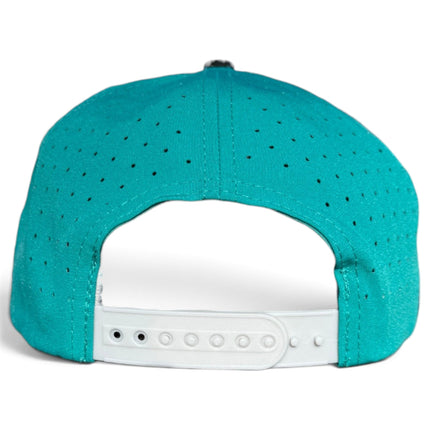 Mountain Moonrise Golf Hat | Snapback Cap | Built-in Magnetic Ball Marker Holder + Marker Included | Adjustable