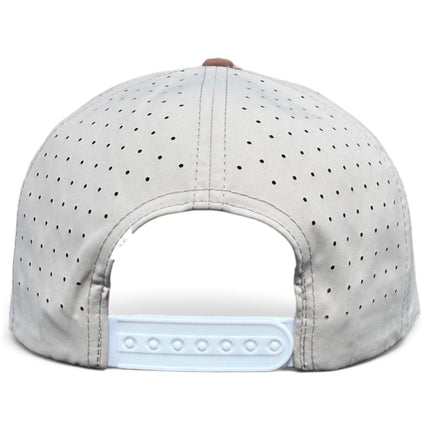 Orangutan Golf Hat | Snapback Cap | Built-in Magnetic Ball Marker Holder + Marker Included | Adjustable Ape Tan
