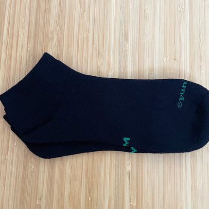 Clearance No Look Anklet Bamboo Viscose Socks - Black