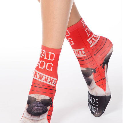 Dense Socks Conte Fantasy 006 - Bad Dog Design