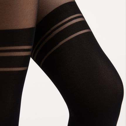 Fantasy Tights Conte Liberty - Imitation Overknees