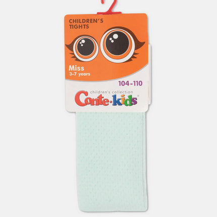 Conte-Kids Cotton Tights Miss 616 - Mesh Pattern