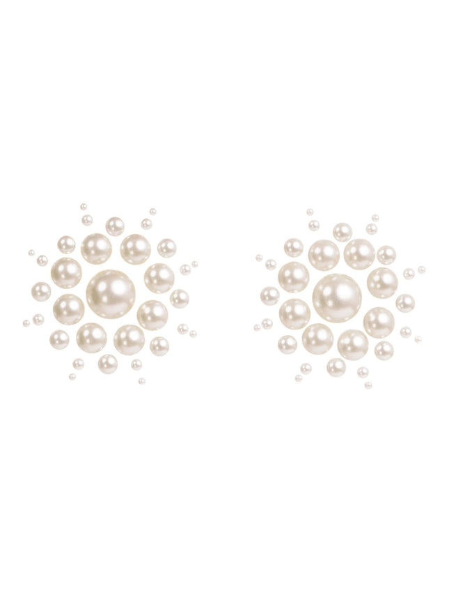 Isla Nipple Jewel Stickers - White - O/S