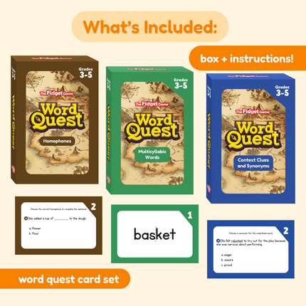 Sight Words + Expansion 3-5 Card Packs