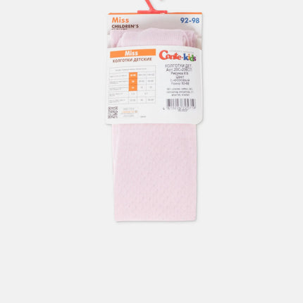 Conte-Kids Cotton Tights Miss 616 - Mesh Pattern