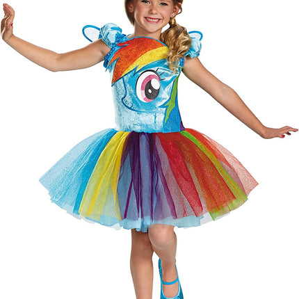 Rainbow Dash My Little Pony High Quality Girls Costume Tutu Dress
