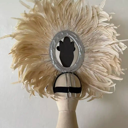 The Stardust Copacabana Feather Crown – Samba Parade Headdress