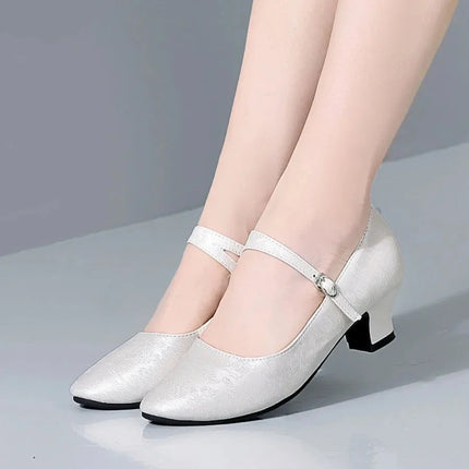 The Stardust Blossom Chinoiserie Dance Pump – Vintage Latin & Cabaret Heel